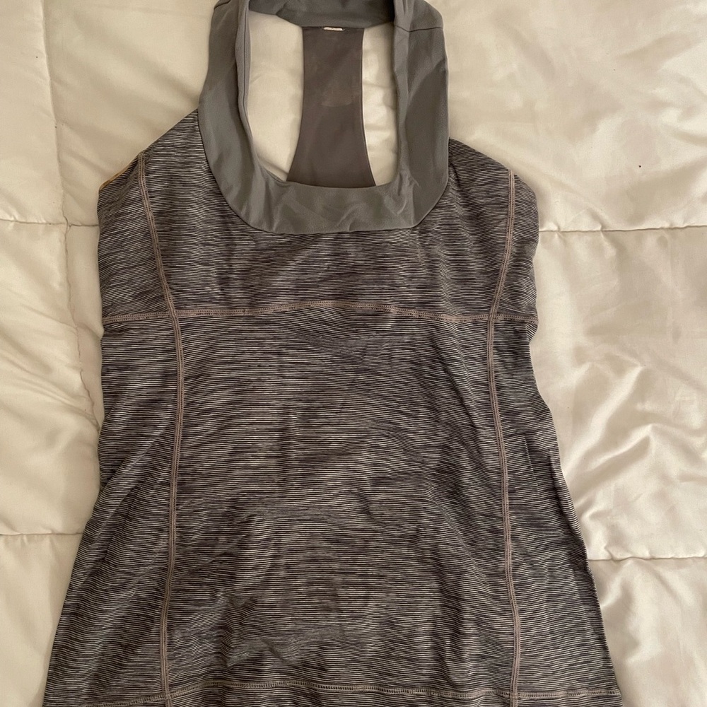 Lululemon Athletica Gray Tank Top